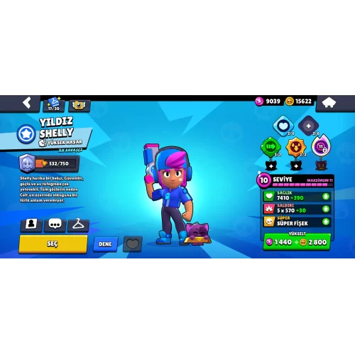 Koleksiyonluk Brawl Stars Hesap Özeti